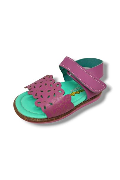 ŞİRİNGENÇ Şiringenç 1583-20 Сандали за момичета с анатомичен флорален мотив, ...