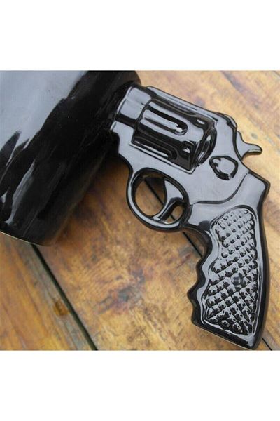 ErCorp 3D Design Gun Mug Cup Gift Stylish