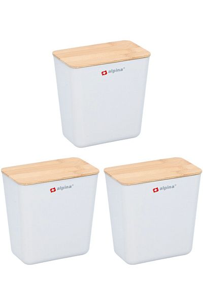 Alpina Food storage container set 3 pieces 1 liter