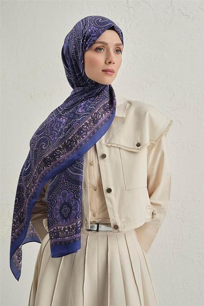 Armine Premium Pure Ethnic Pattern Shawl 3 03