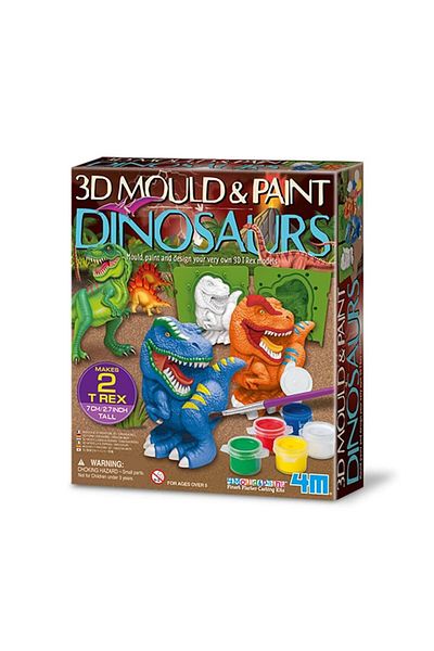 4M 4M 3D Mould & Paint/Dinosaur (00-04777)