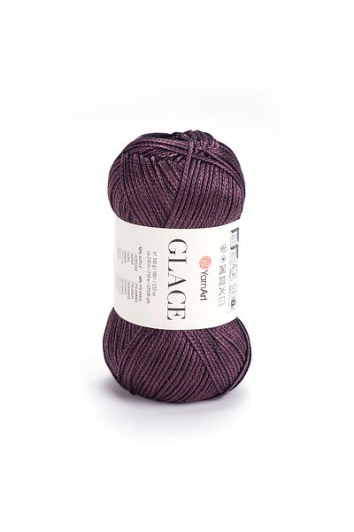 Yarnart Glace - Knitting Yarn Purple-7302