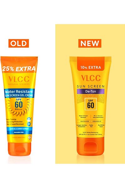 VLCC De Tan Sunscreen Gel Creme, Spf 50, 100G