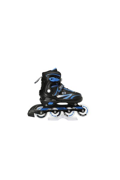 Cool Wheels Glow Style Light up 4 Wheels 2+2 Adjustable Roller Skates