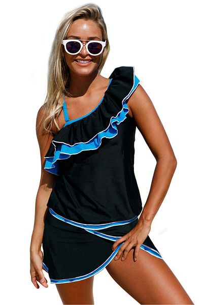 WildFashion 2-piece tankini swimsuit SW1075-1