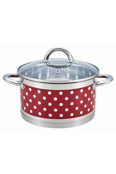 Bohmann Stainless Steel Pot with Lid 2.6 Liters Bohman