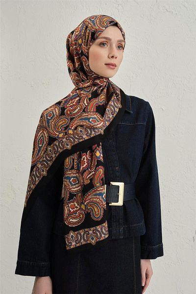 Armine Premium Pure Ethnic Pattern Shawl 1 18