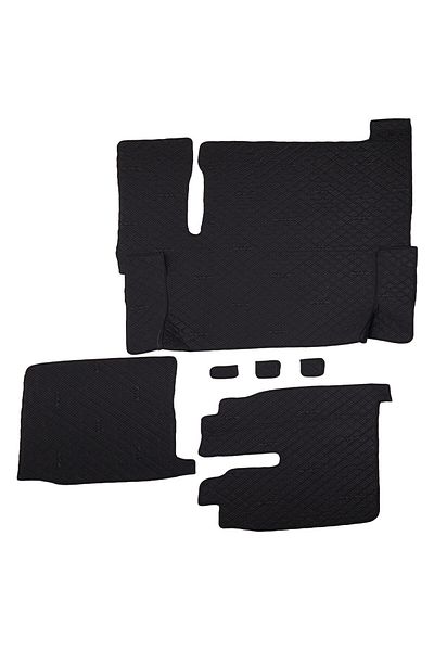 Umbrella Set Covorase Piele Ecologica Truck Umbrella Pentru Man Tgx 2018-2020 Euro 6. Negru