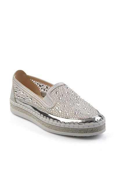 Bambi Silver Women's Casual Shoes K01727837209