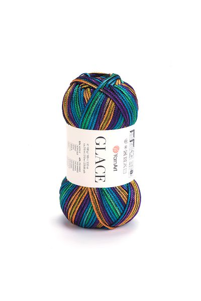 Yarnart Glace - Knitting Yarn Ebruli-7208