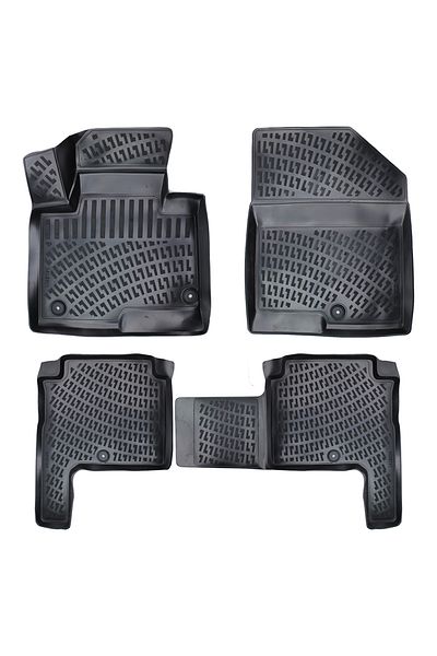 Umbrella Set Covorase Auto Cauciuc Umbrella Pentru Hyundai Santa Fe III 2012-2018