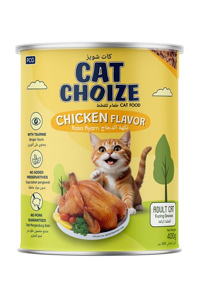 Cat Choize Adult Cat Canned Wet Food Chicken Flavor 400 g