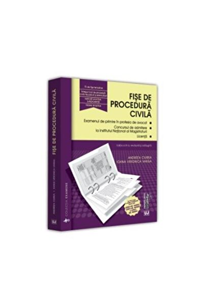 Editura Universul Juridic Fise de procedura civila 2022. Editia a IX-a, reva