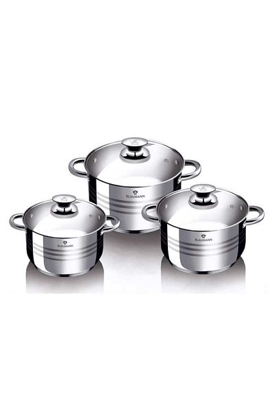 Blaumann Set 6 vase din inox linia Gourmet