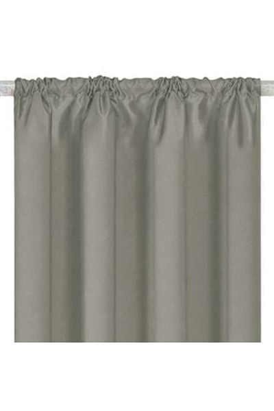 OEM Decorative Curtain with Tape Grey 140 x 260 cm