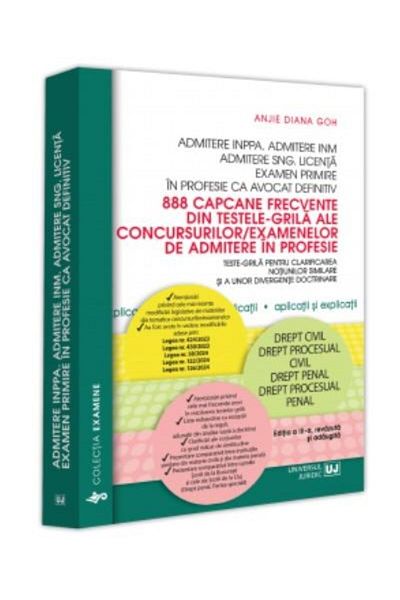 Editura Universul Juridic 888 capcane frecvente din testele-grila ale concur