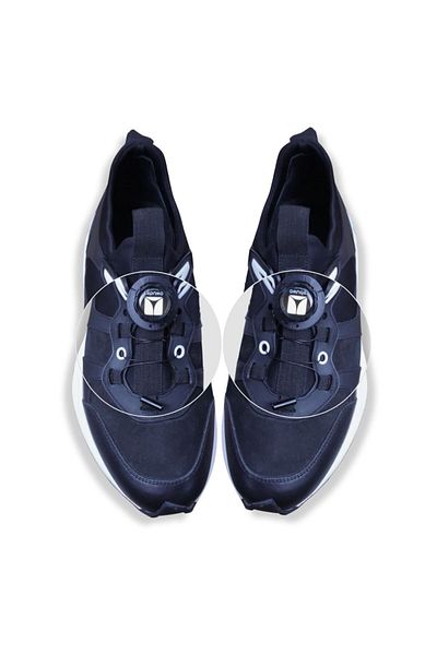 Rebuwo Black Smart Shoelaces – Sports and Daily Use with Automatic Tightening System