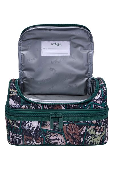 SMIGGLE Hide Dinosaur Patterned Thermal Insulated Lunch Bag