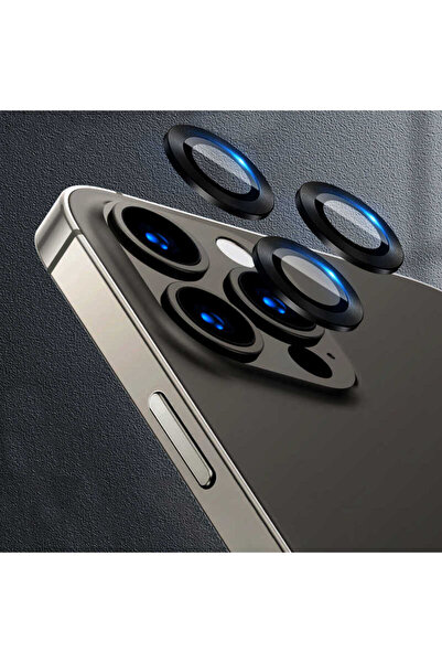 Tılsım Tekno iPhone 12 Pro Compatible Tstk Cl-07 Camera Protector-Black