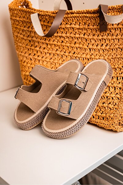 town walker Erkek Klasik Deri Terlik Toscana serisi