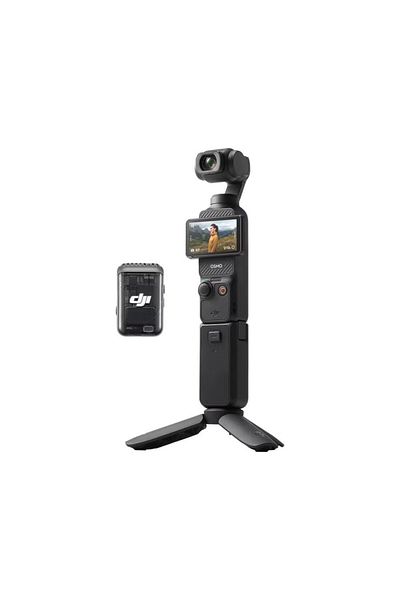 DJI Osmo Pocket 3 Creator Combo | Vlogging Camera 4K 120 FPS Video | 3 Axis Stabilization