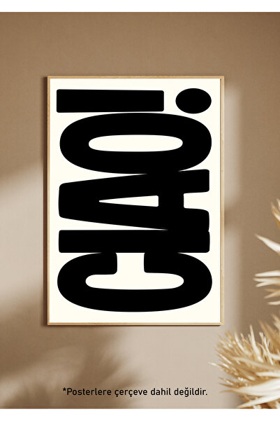 One Little Happiness Αφίσα CIAO Αισθητική αφίσα τοίχου, αφίσα χωρίς πλαίσιο