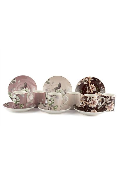 Mikasa Moor Sassy 6-Piece Coffee Cup Set 100Cc