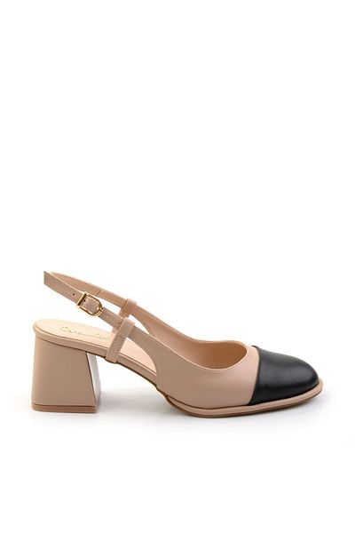 Bambi Pantofi clasici cu toc de damă Skin Black K01231080309