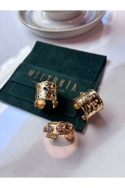 Miltonia Antique Design Adjustable Ring