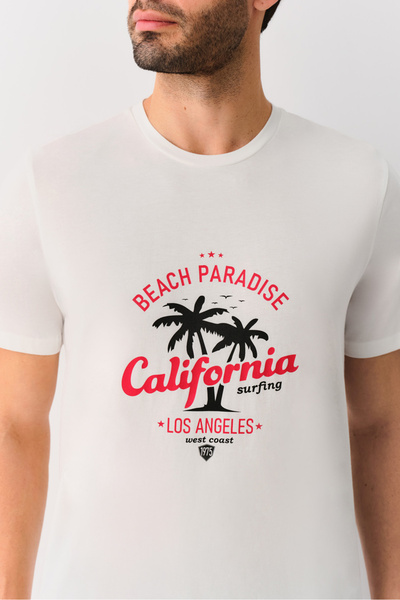 SUWEN California Erkek Şort Pijama Takımı