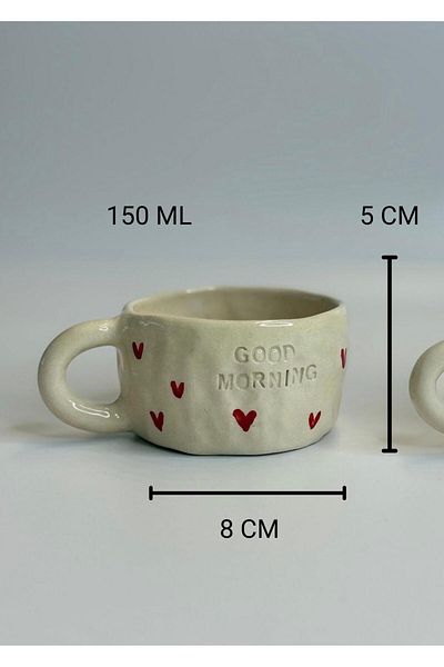 Most Home 'Good Morning with Heart' Single Mug