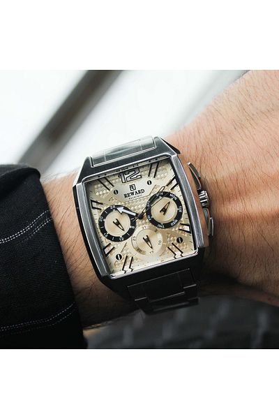 Reward Rwa146744 Men's Wrist Watch with Steel Band