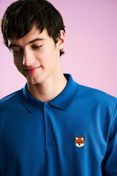 WWF Market Κόκκινη Αλεπού Πόλο Μπλούζα - Μπλε