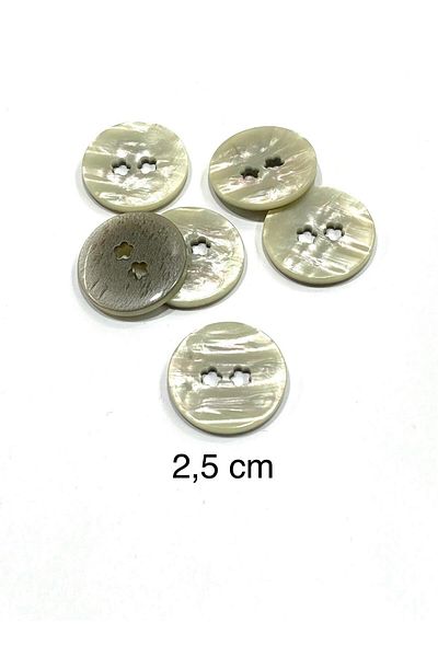 karantuhafiye Mother of Pearl Button / Italian Mother of Pearl Button /2902/ 2.5 cm