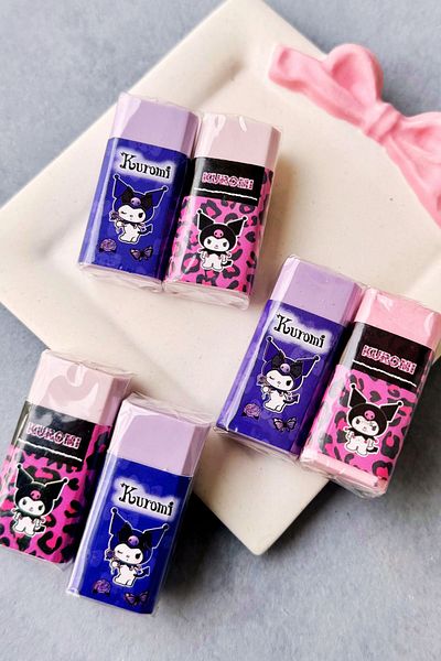 EyER Shoping Pachet de 2 gumă Kuromi