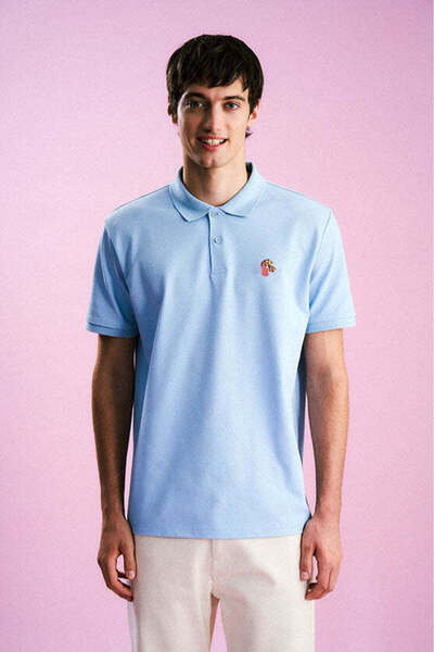 WWF Market Μπλουζάκι με γιακά Polo Clown Fish - Μπλε