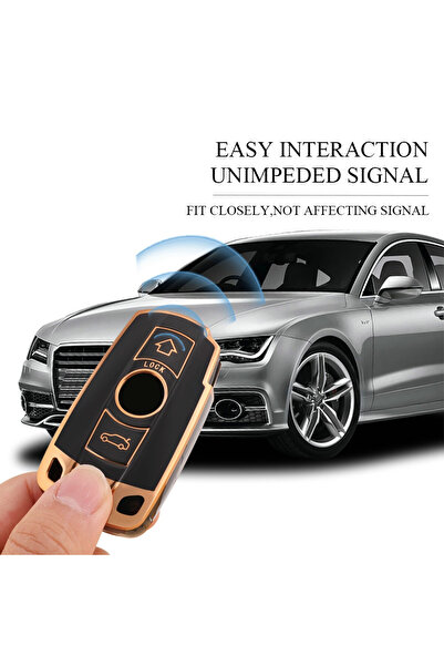 OEM Husă de protecție premium pentru cheia auto, Elegance Luxury Cover Key, compatibilă cu BMW E60 E61 E70 E81