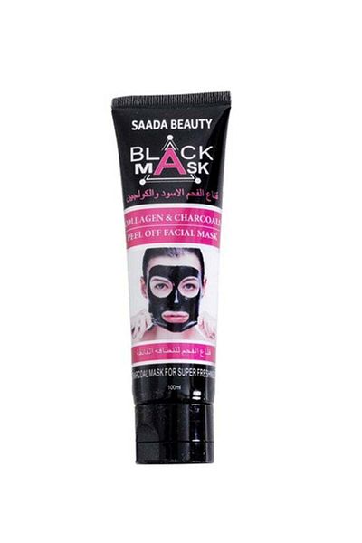 SAADA BEAUTY Collagen and Charcoal Peel Off Facial Mask 100ml