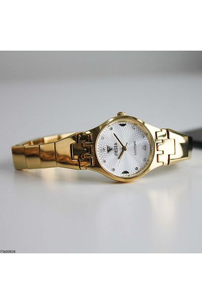 Fiesta Fs600838 Women's Wrist Watch with Steel Band