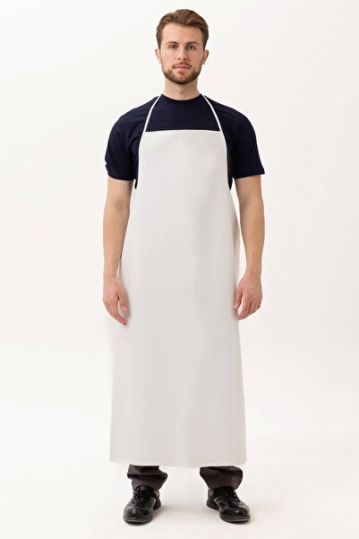 Kardelen İş Elbiseleri Yucca Kitchen Apron White