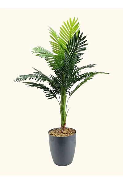 DRAMA HOME Artificial decorative palm tree in a pot, suitable for a wonderful home decor