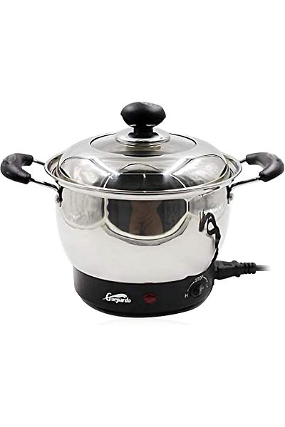Biki Electric Egg Boiler, 600W, Soft-Steamed Eggs, Vegetables and Dumplings, Stainless Steel Tray, 5