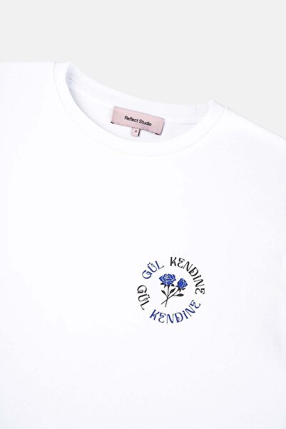 Reflect Studio Rose Self Premium T-Shirt - Λευκό