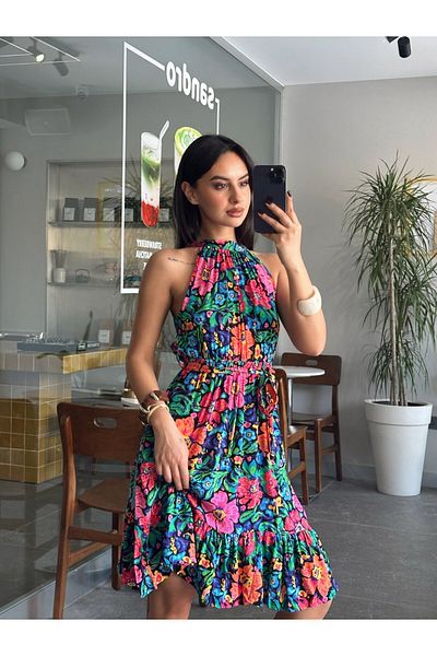 mydukkan.co    Floral Patterned Dress