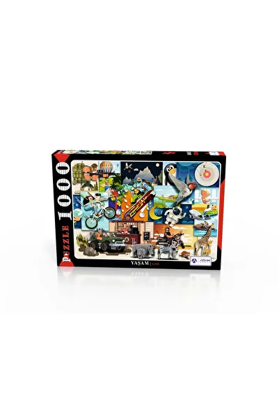 EDKZEKA Life 1000 Piece Puzzle