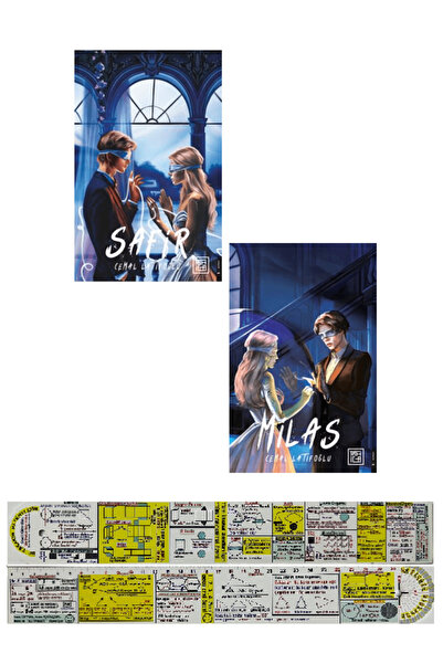 Destek Yayınları Safir + Milas 2 Kitap Set (Ciltli) Cemal Latifoğlu + Mat. Öğreten Cetvel