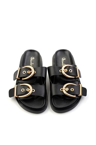 Bambi Black Women's Slippers K04666014309