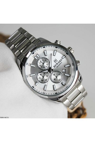 Reward Rwa146751 Men's Wrist Watch with Steel Band