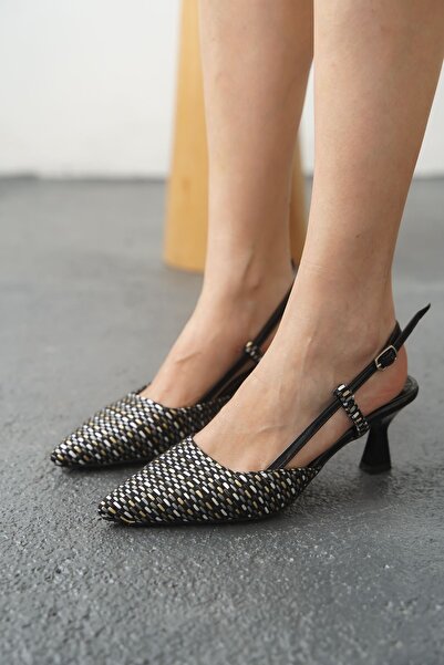 DORA Black Wicked Women's Daily Heel Shoes Dr202563