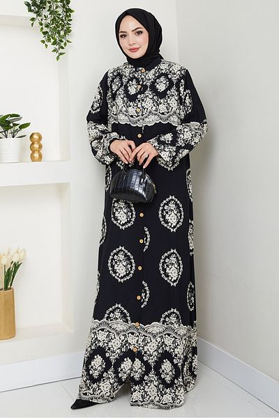Bestenur Φόρεμα Ravel Woven Viscose 1547 - Μαύρο